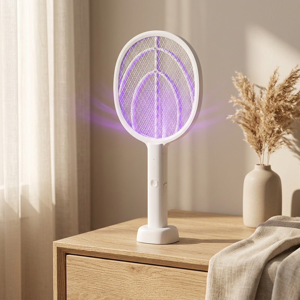Bugfold™ Folding Electric Mosquito Killer, styled close view