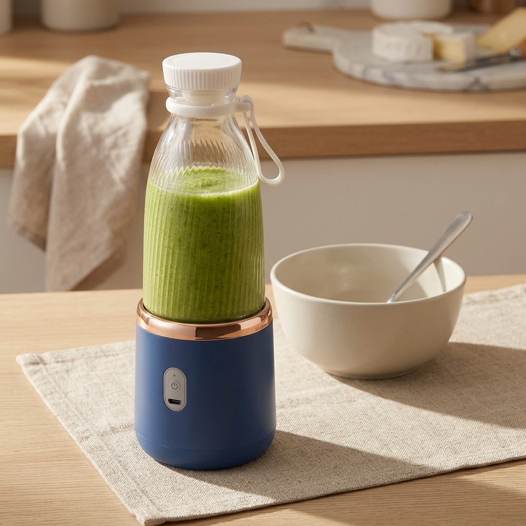 Juicejet™ Portable Rechargeable Juice Cup, styled close view