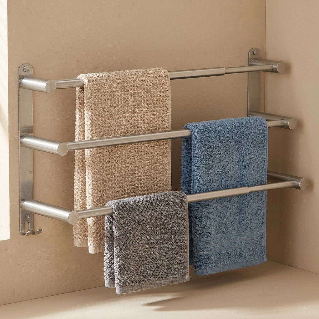 Rackextend™ Telescopic Stainless Steel Towel Rack