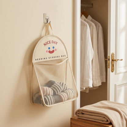 Hangpocket™ Polyester Wall Hanging Storage Bag, styled close view