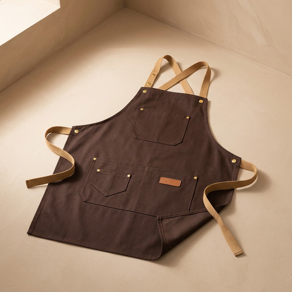 Bareweave™ Sleeveless Solid Color Apron
