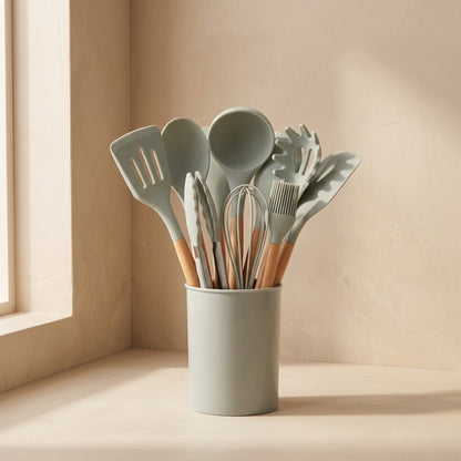Stirpair™ Silicone Spatula and Spoon Set