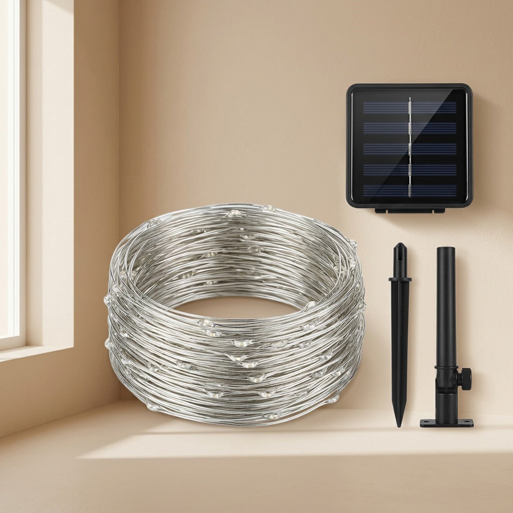 Raytwine™ Solar Alloy Wire String Lights