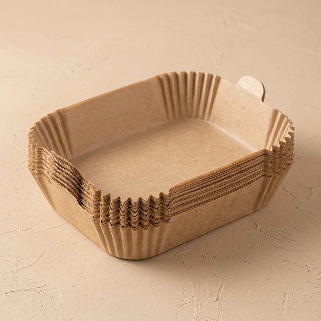 Panpaper™ Rectangular Air Fryer Paper, material and detail close-up