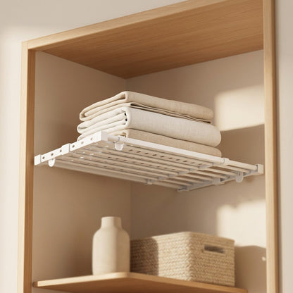 Reachrack™ Telescopic Carbon Steel Storage Rack, styled close view