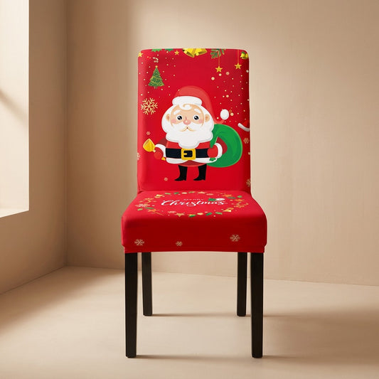 Merrycover™ Christmas Polyester Dining Chair Cover