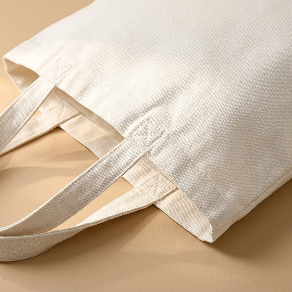 Canvascarry™ 12 Polyester Cotton Canvas Bag, material and detail close-up