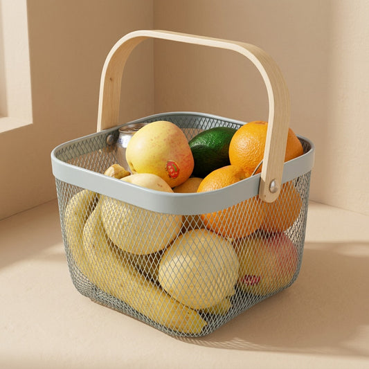 Fruitgleam™ Stainless Steel Fruit Basket