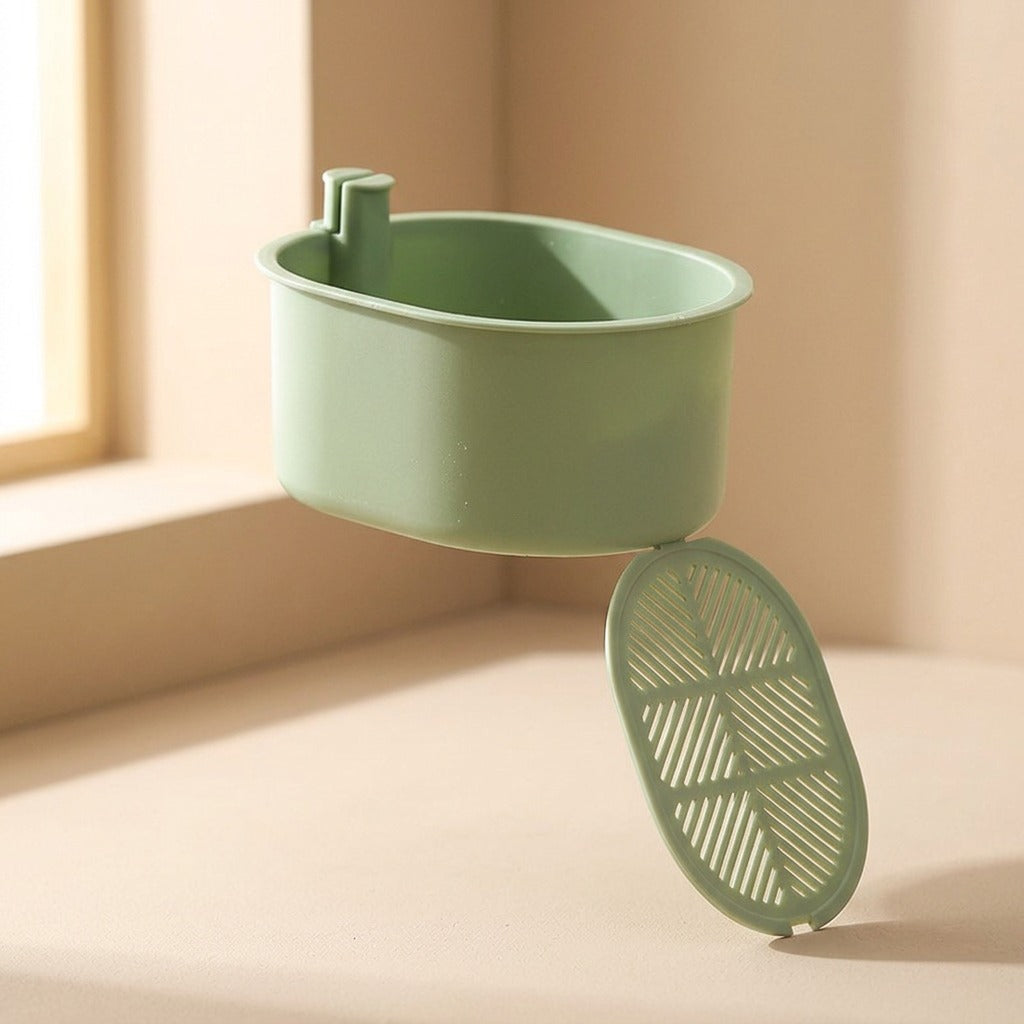 Sinkcove™ PP Sink Drain Basket, material and detail close-up