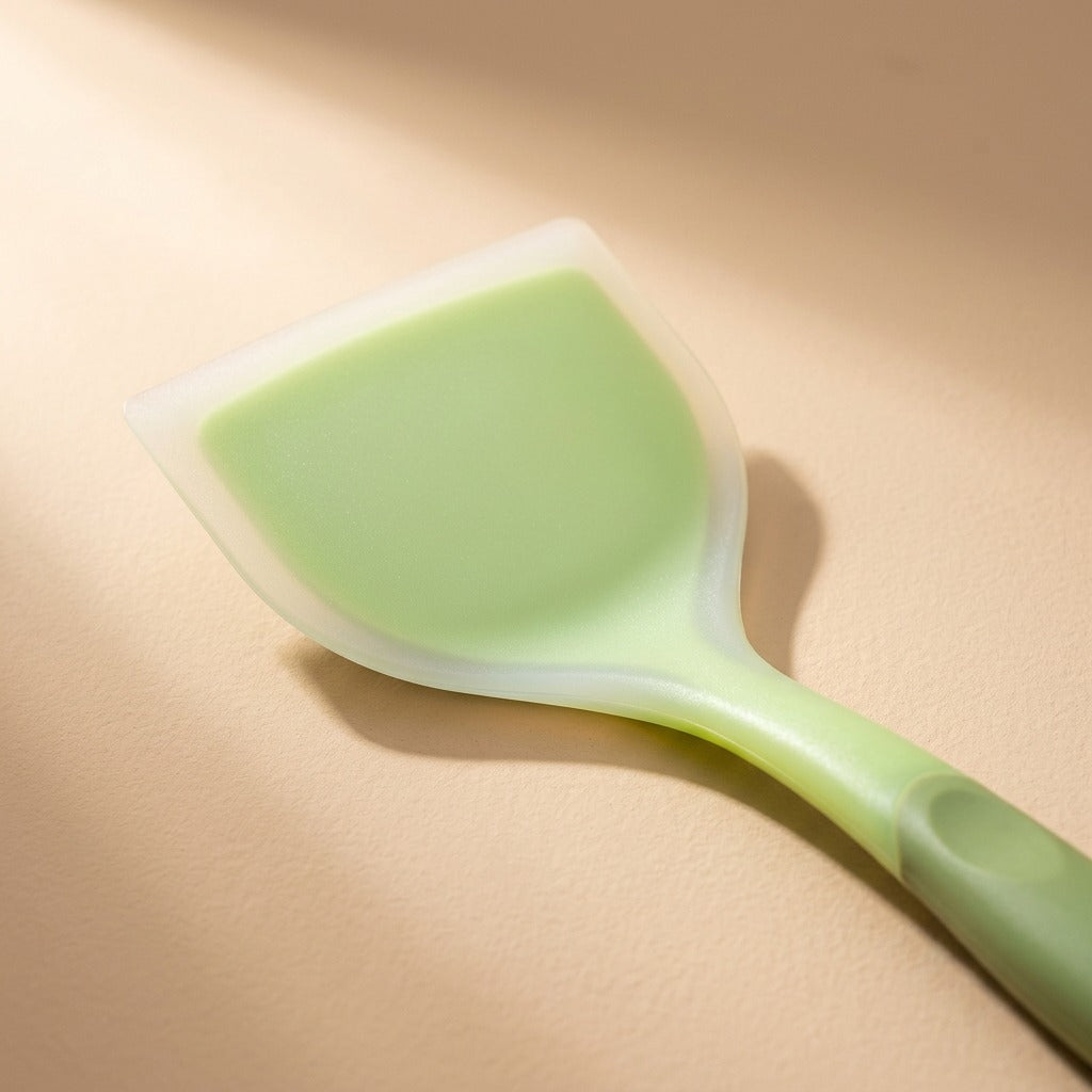 Flipwell™ Silicone Cooking Spatula, material and detail close-up