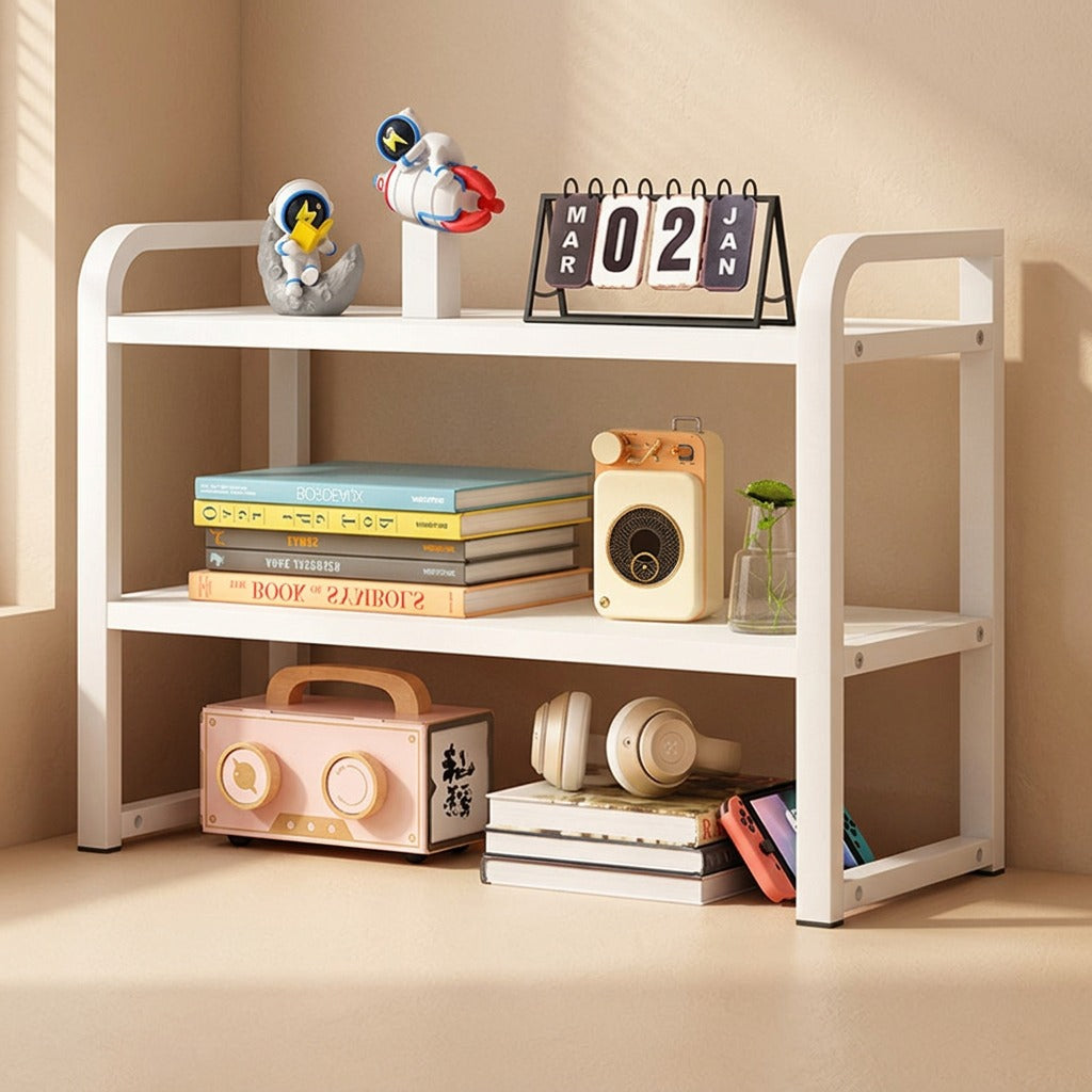 Booktier™ Desktop Bookshelf With 3 Layers