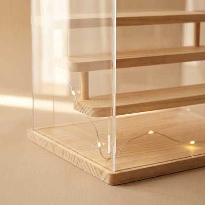 Blindnest™ Acrylic Blind Box Display Cabinet, material and detail close-up