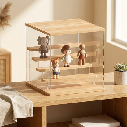 Blindnest™ Acrylic Blind Box Display Cabinet in a calm home setting