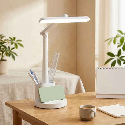 Touchgleam™ Touch Dimming Desk Lamp in a calm home setting