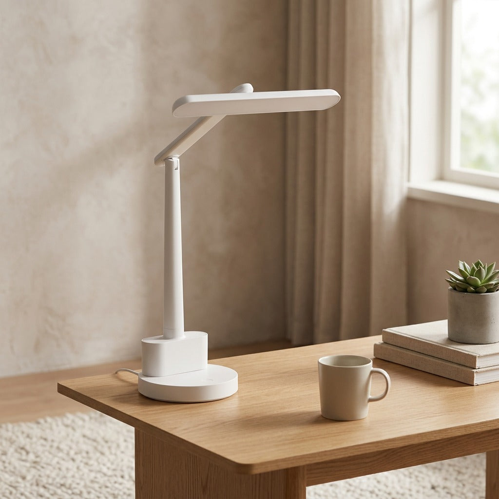 Touchgleam™ Touch Dimming Desk Lamp, styled close view