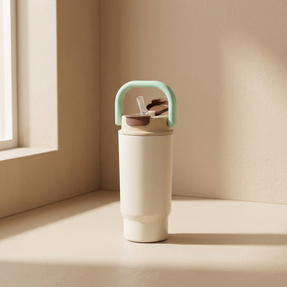 Strawwarm™ 316 Stainless Steel Thermos Cup With Straw