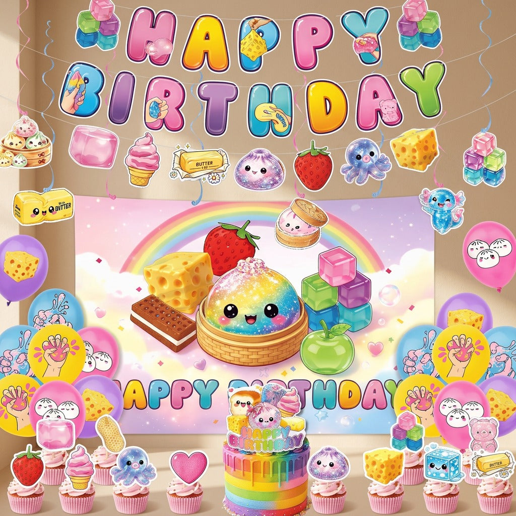 Toonfest™ Cartoon Birthday Party Decoration Set