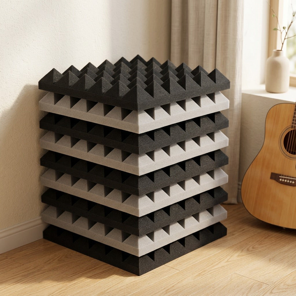 Quietcell™ Polyurethane Sound Insulation Foam, styled close view