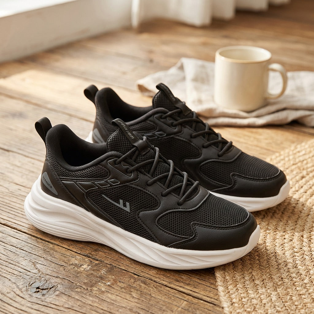 Fleetweft™ Men's Fabric Running Shoes, styled close view
