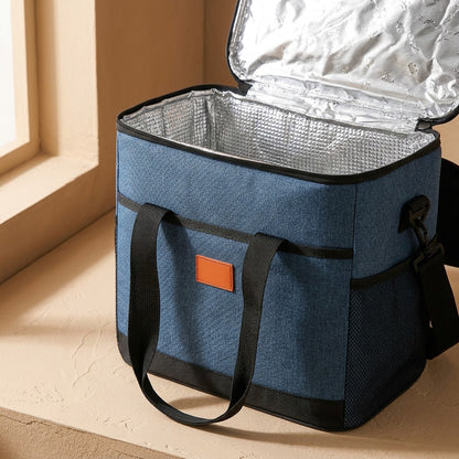 Coolmeal™ Insulated Lunch Box Bag, material and detail close-up