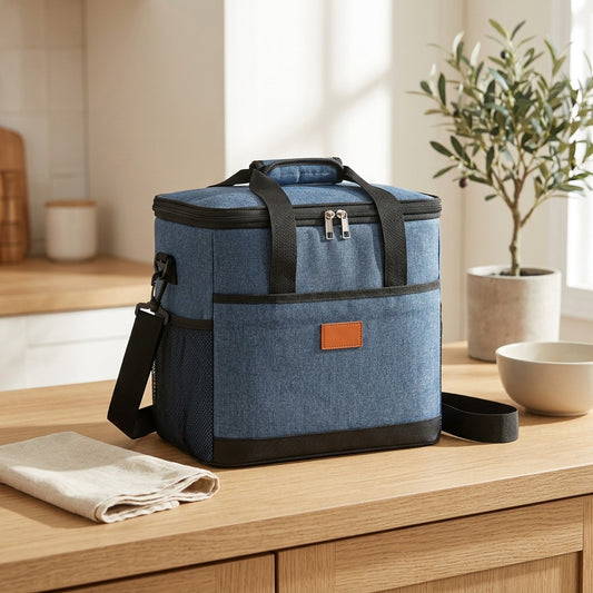 Coolmeal™ Insulated Lunch Box Bag in a calm home setting