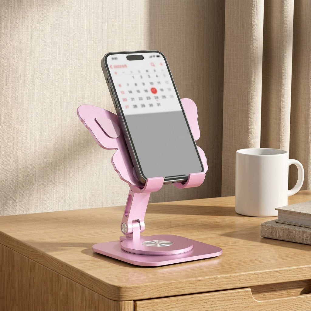 Alloytilt™ Aluminum Alloy Phone Holder Stand, styled close view