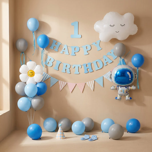 Pawpop™ Cartoon Animal Birthday Balloon Set
