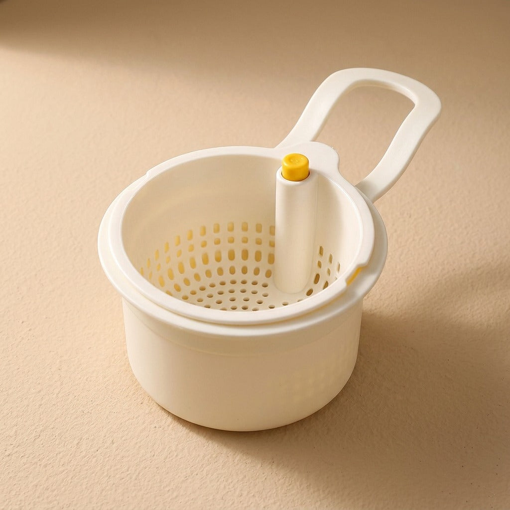Sinkhang™ Hanging PP Sink Drain Basket, material and detail close-up