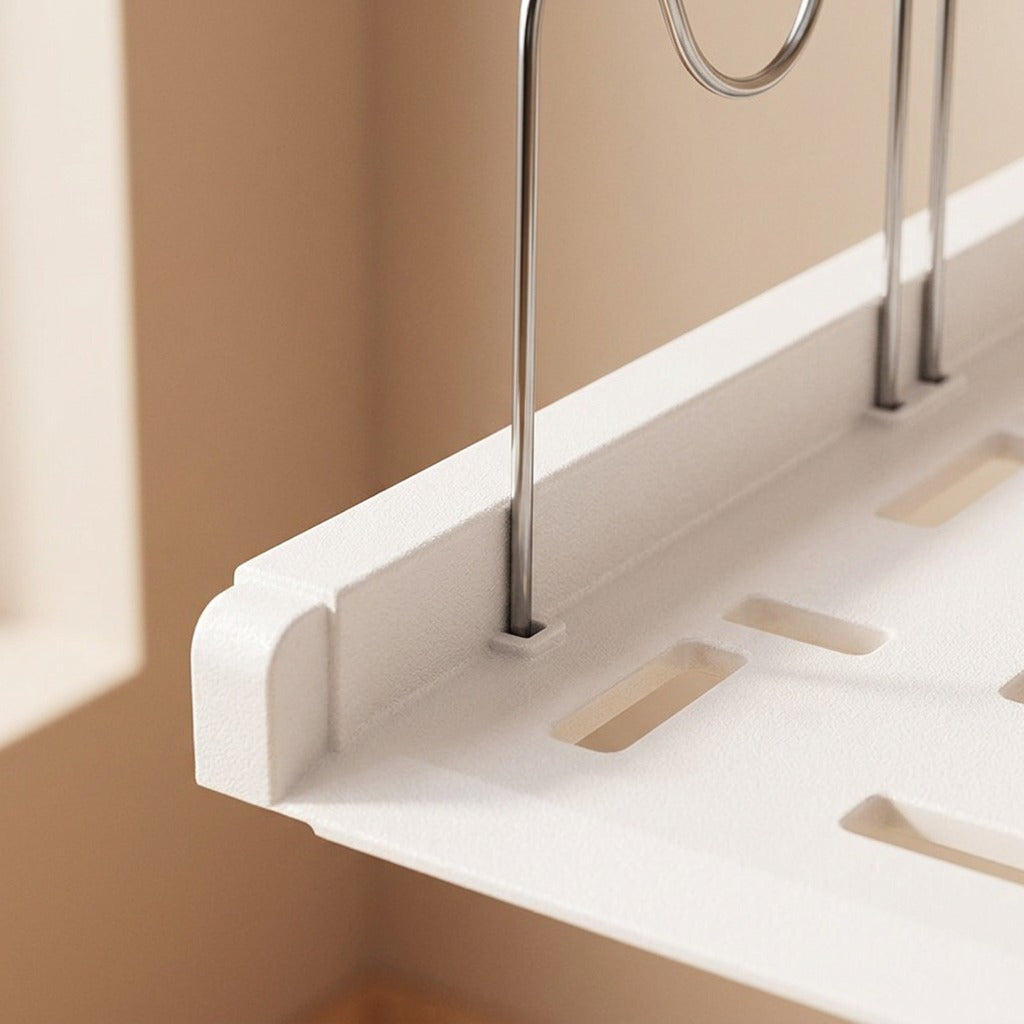 Rackstash™ Plastic Kitchen Storage Rack, material and detail close-up