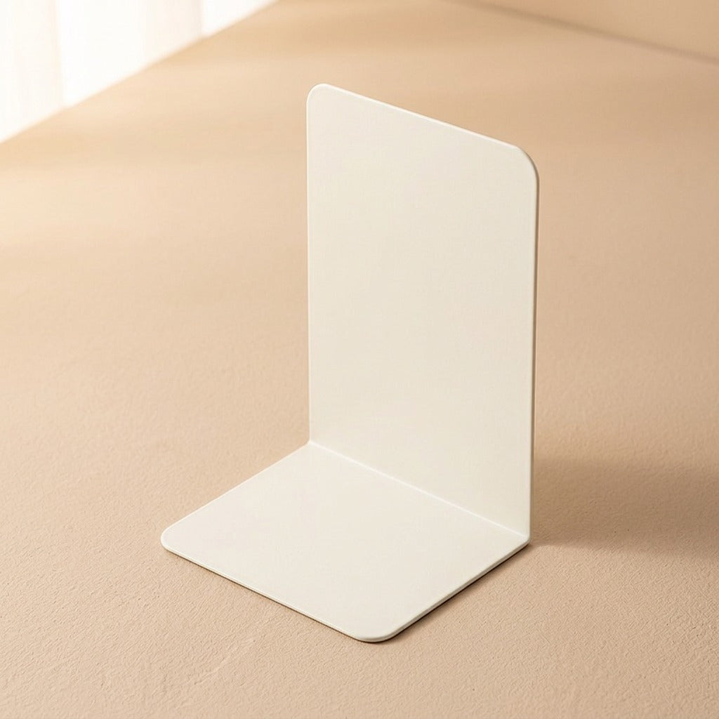 Bookbeam™ Metal Desktop Book Stand, material and detail close-up