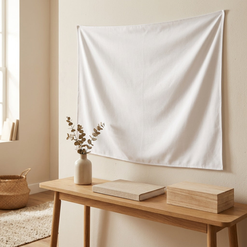 Partyweave™ Polyester Birthday Backdrop Cloth, styled close view