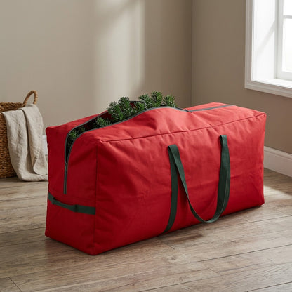 Treewrap™ Christmas Tree Storage Bag in 600D Oxford Cloth, styled close view