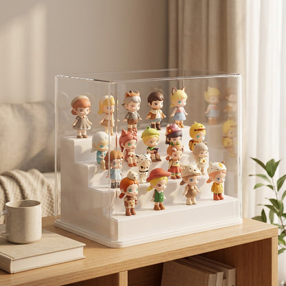 Clearvault™ PET Acrylic Display Box, styled close view