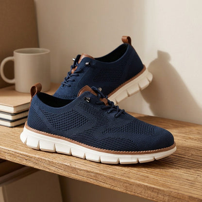 Flystride™ Fly-Knit Men's Running Shoes, styled close view