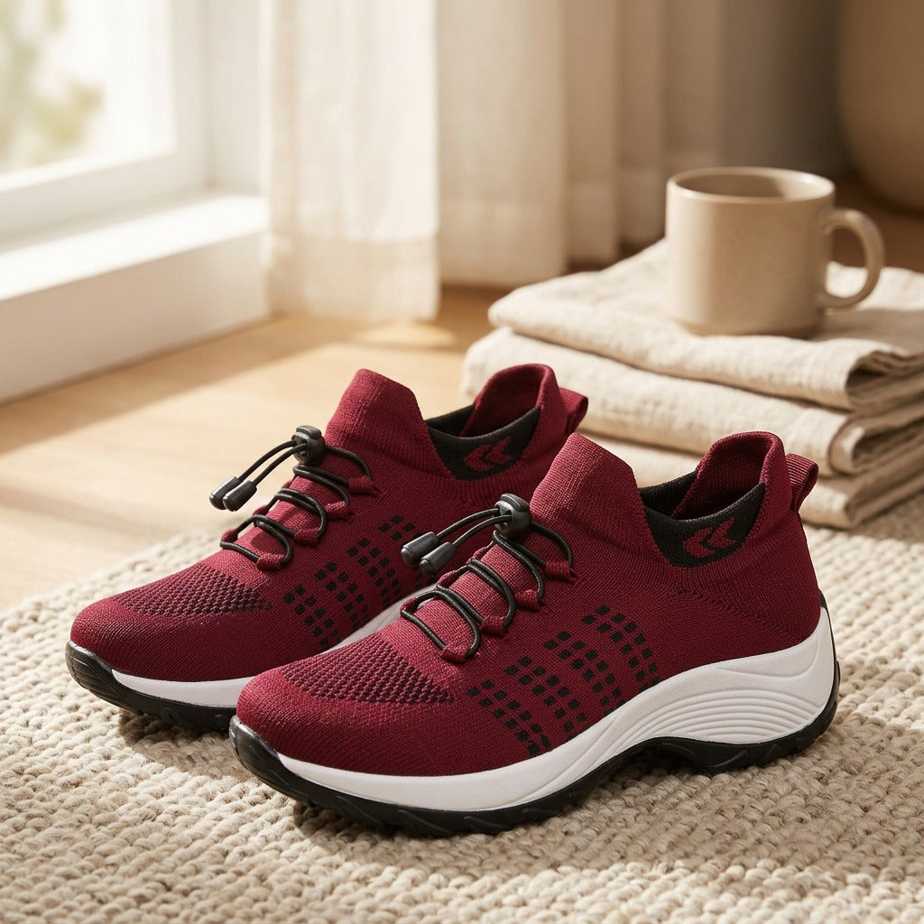 Meshmood™ Mesh Low-Top Casual Shoes, styled close view