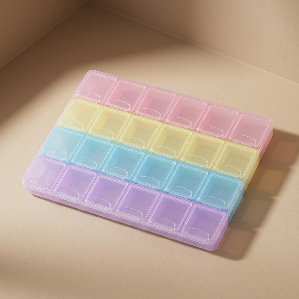 Pillnook™ 28-Grid Medicine Storage Box