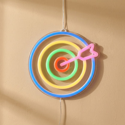 Planetlit™ LED Planet Neon Night Light, material and detail close-up