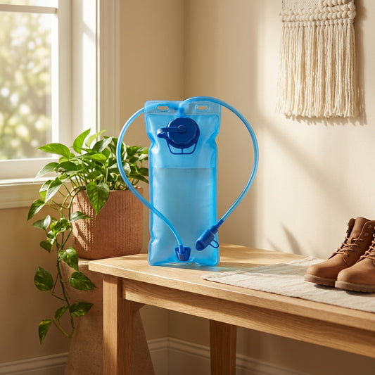 Flowpouch™ EVA Outdoor Water Bag in a calm home setting