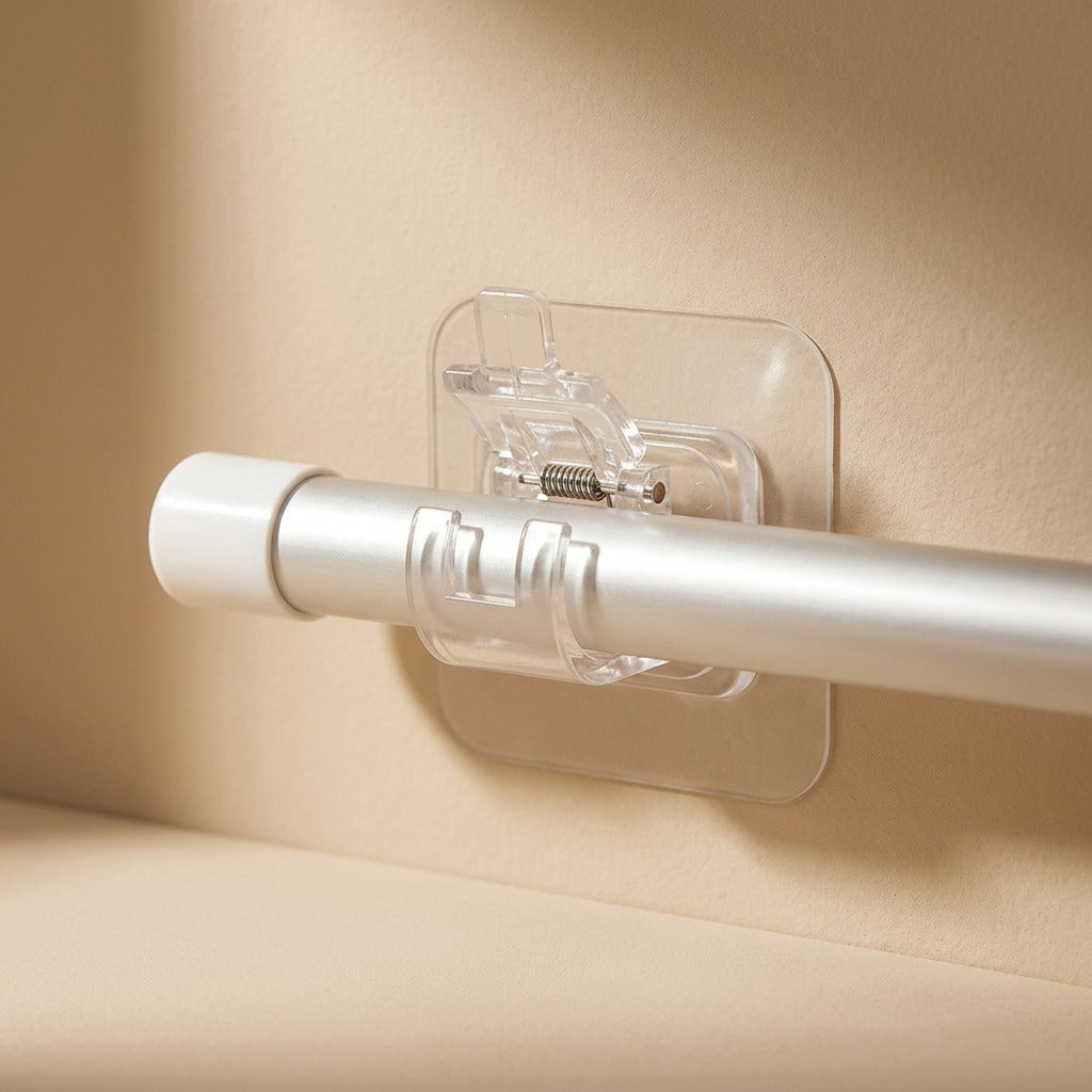 Rodcling™ Plastic Adhesive Curtain Rod Hook