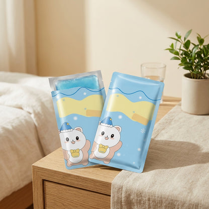 Icepalm™ Cooling Ice Patches, Pack of 2 in a calm home setting