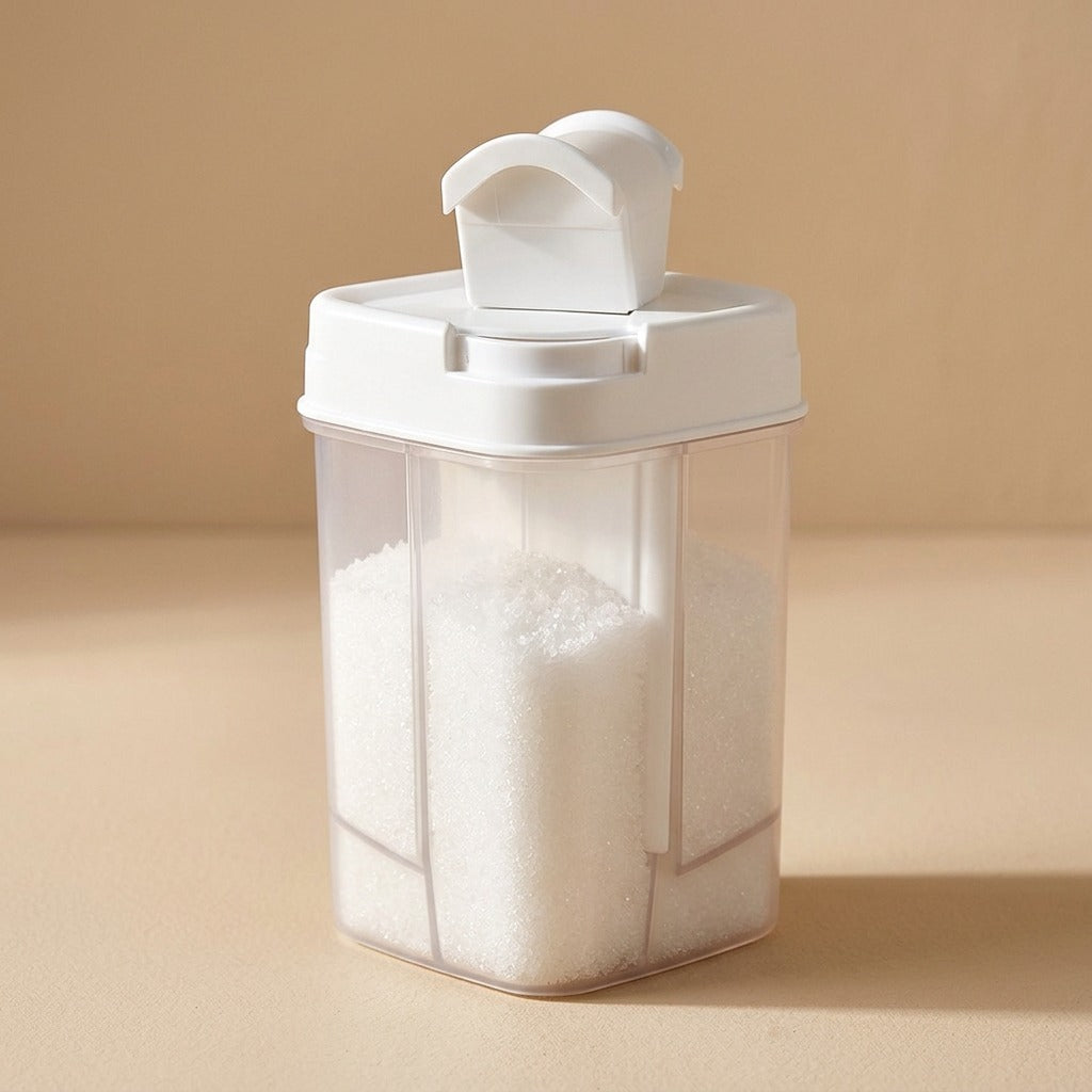 Dashdose™ Plastic Quantitative Seasoning Bottle, material and detail close-up