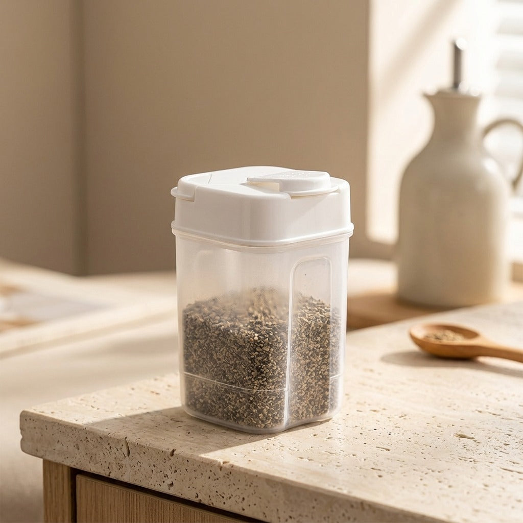 Dashdose™ Plastic Quantitative Seasoning Bottle, styled close view