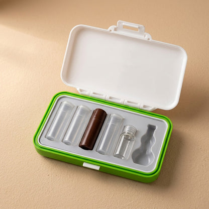 Pillhaven™ Pill Storage Box, material and detail close-up