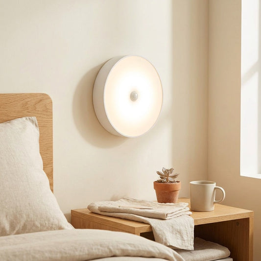 Motiongleam™ Human Body Induction Night Light in a calm home setting