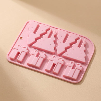 Pinebake™ Christmas Tree Silicone Cake Mold, material and detail close-up