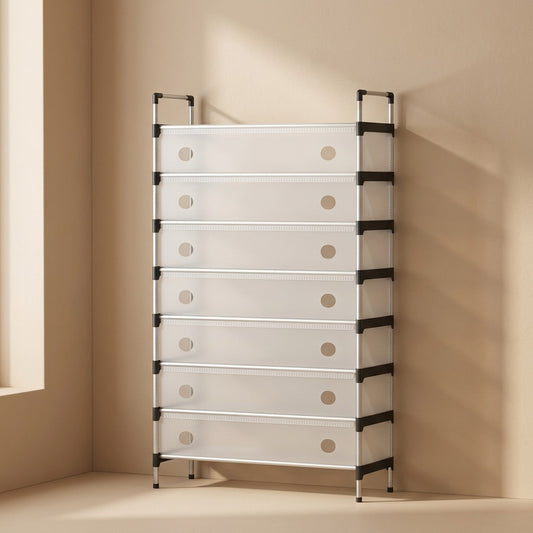 Shoehaven™ Plastic Dustproof Shoe Rack