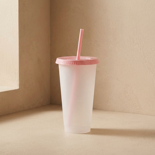 Sipspring™ 700ml PP Straw Cup With Lid