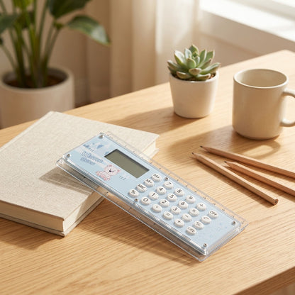 Measuremath™ 15cm Ruler Calculator in a calm home setting