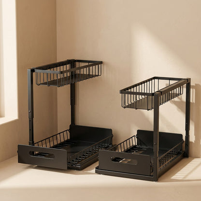 Spicetuck™ Carbon Steel Under-Sink Spice Rack
