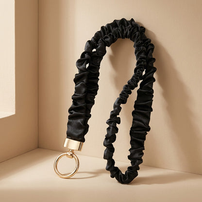 Satinkeeper™ Elastic Satin Phone Lanyard